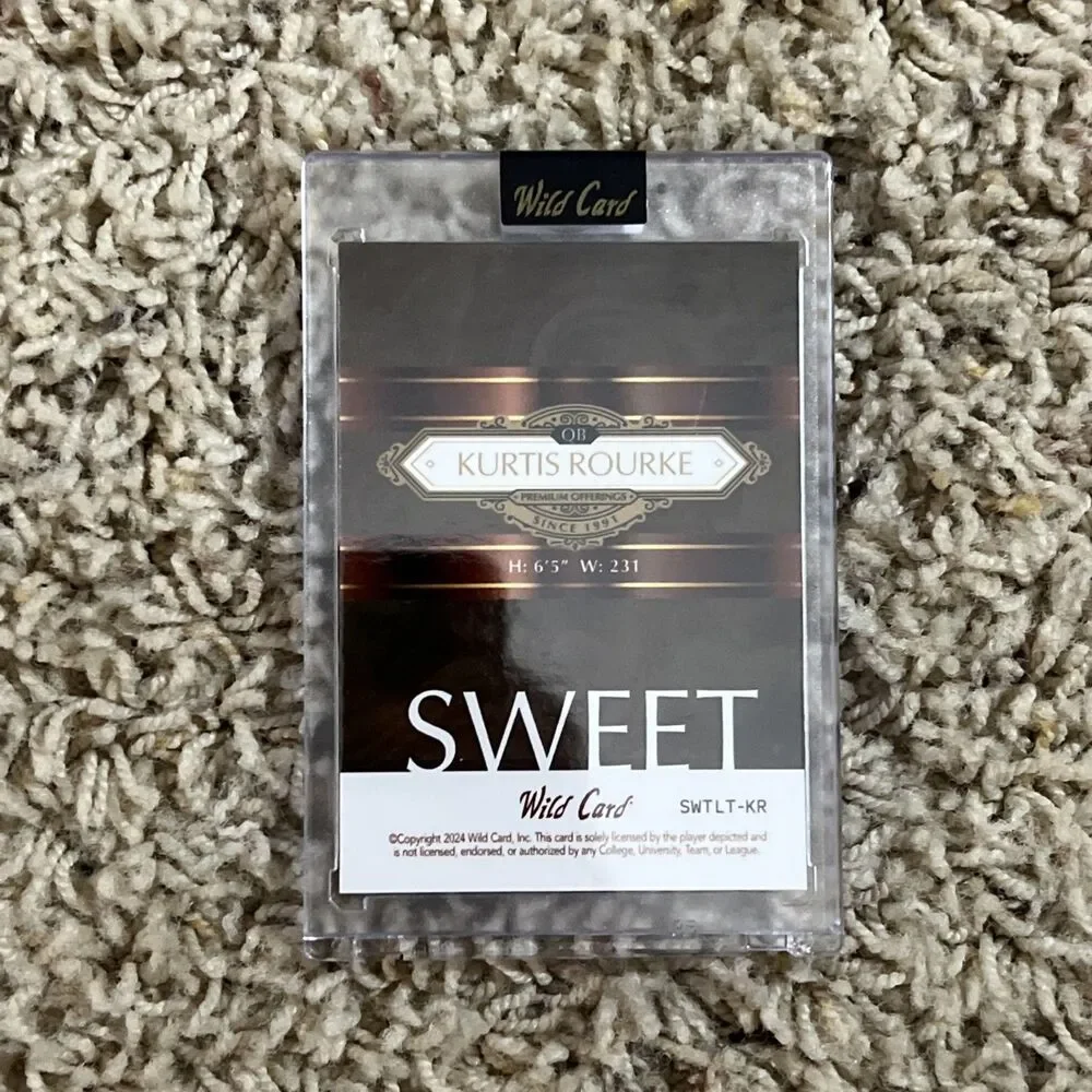 2024 Wild Card Sweet Kurtis Rourke Limited Edition PRC 3/5
